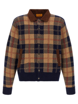 Multicolor Wool Bomber