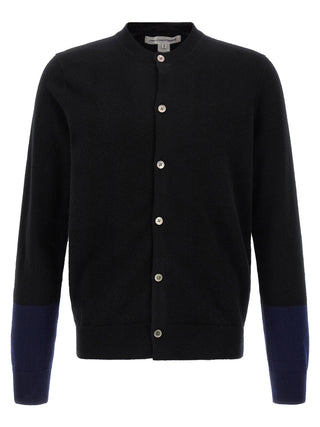 Black Wool Cardigan