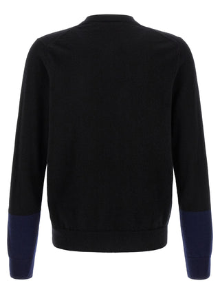 Black Wool Cardigan