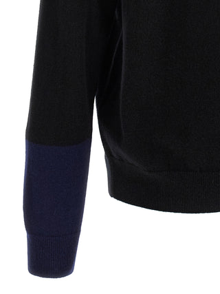 Black Wool Cardigan
