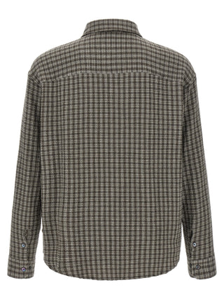 Gray Virgin Wool Blouse