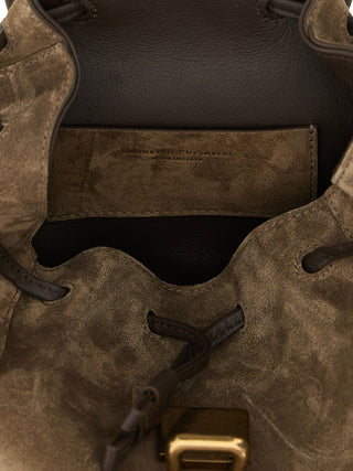 Brown Calfskin Backpack