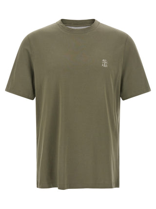 Bicolor Cotton T-Shirt