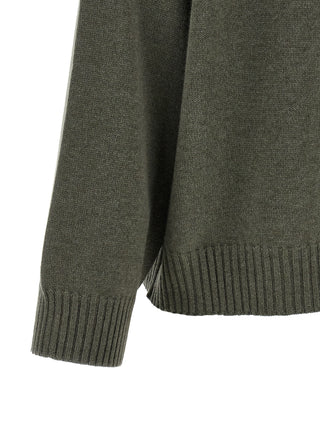 Bicolor Cashmere Cardigan