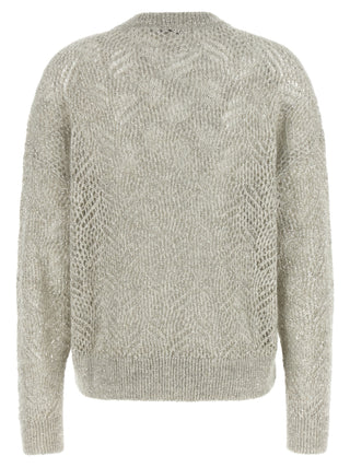 Gray Polyamide Cardigan