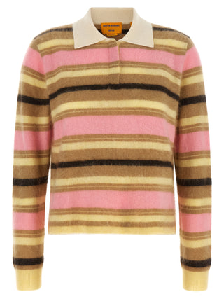 Multicolor Cashmere Polo Shirt