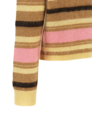 Multicolor Cashmere Polo Shirt