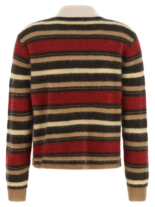 Multicolor Cashmere Polo Shirt
