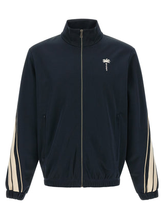 Blue Polyester Sweatshirt
