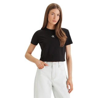 Black Cotton T-Shirt