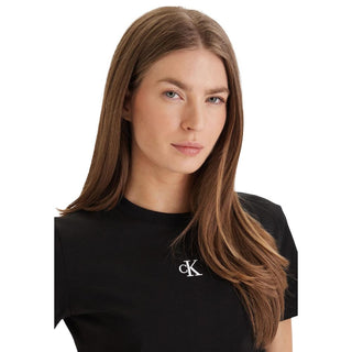 Black Cotton T-Shirt