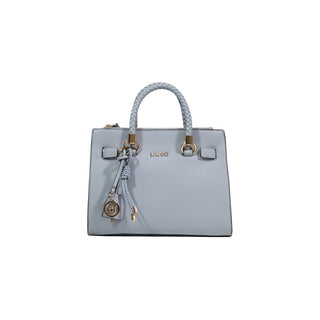 Blue Polyethylene Handbag