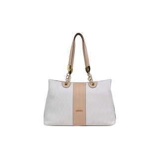 White Polyethylene Handbag