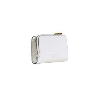 White Leather Wallet