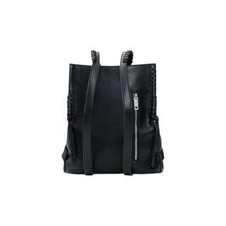 Black Polyethylene Backpack