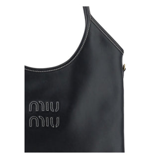 Black Calf Leather Bos Taurus Shoulder Bag