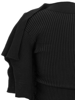 Black Polyester T-Shirt