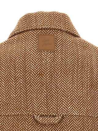 Brown Virgin Wool Jacket