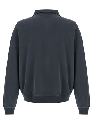 Blue Cotton Sweatshirt