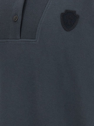 Blue Cotton Sweatshirt