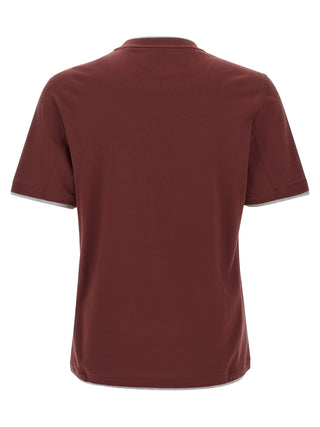 Bordeaux Cotton T-Shirt