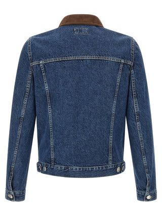 Blue Cotton Denim Jacket