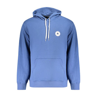 Blue Cotton Men's Sweatshirt