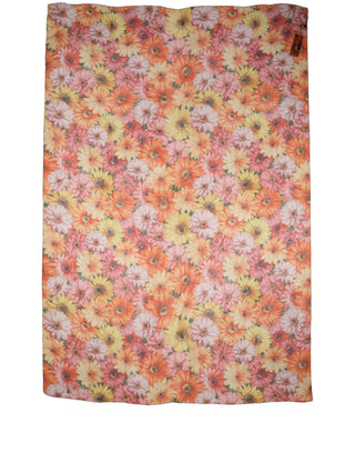 Multicolor Floral Silk Shawl Stole Scarf