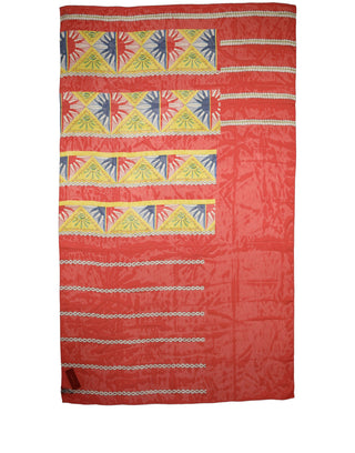 Multicolor Silk Printed Shawl Stole Scarf
