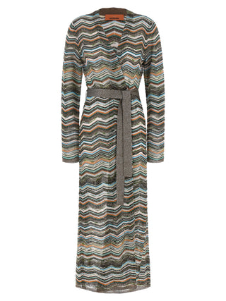 Multicolor Viscose Cardigan