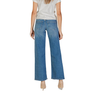 Blue Cotton Mom Jeans
