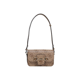 Beige Polyethylene Handbag