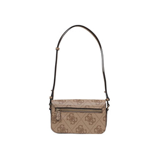 Beige Polyethylene Handbag