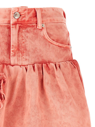 Multicolor Organic Cotton Long Skirt