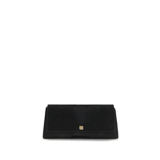 Black Calf Leather Bos Taurus Clutch Bag