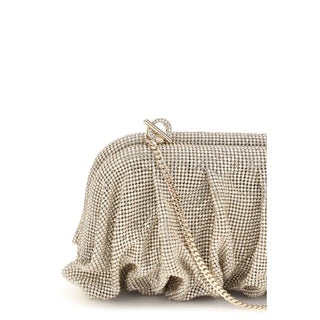 Silver Aluminum Clutch Bag