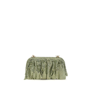Bicolor Aluminum Clutch Bag