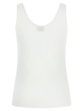 White Cotton Tank Tops