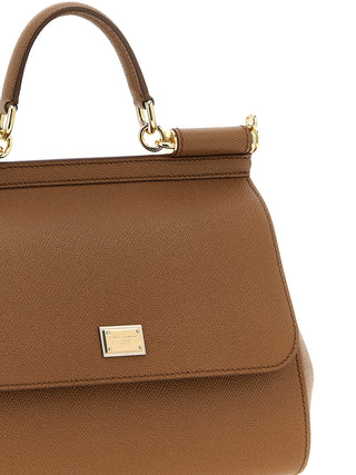 Brown Calfskin Handbag