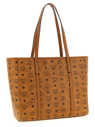 Brown Polyethylene Tote Bag