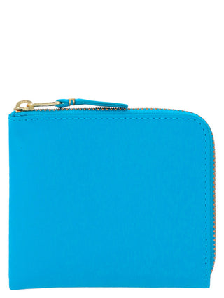 Blue Calfskin Cardholder