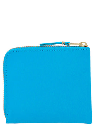 Blue Calfskin Cardholder