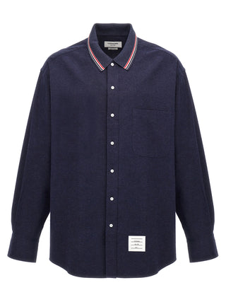 Blue Cotton Blouse