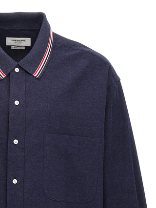 Blue Cotton Blouse