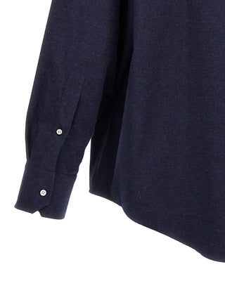 Blue Cotton Blouse