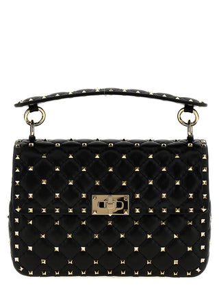 Black Lamb Leather Shoulder Bag