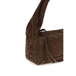 Brown Calf Leather Bos Taurus Shoulder Bag