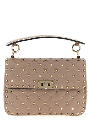 Multicolor Lamb Leather Shoulder Bag