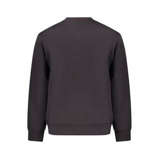 Black Cotton Sweatshirt
