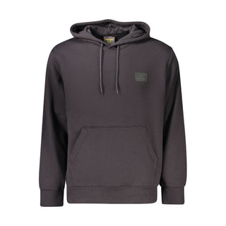 Black Cotton Sweatshirt